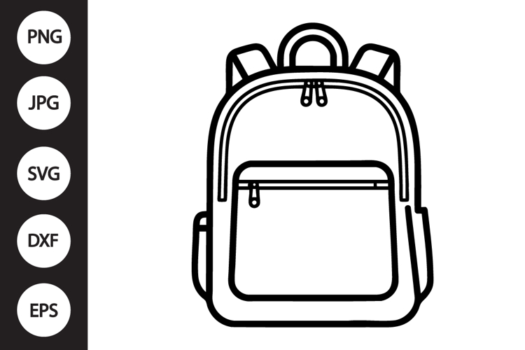 Backpack Clipart Image 4