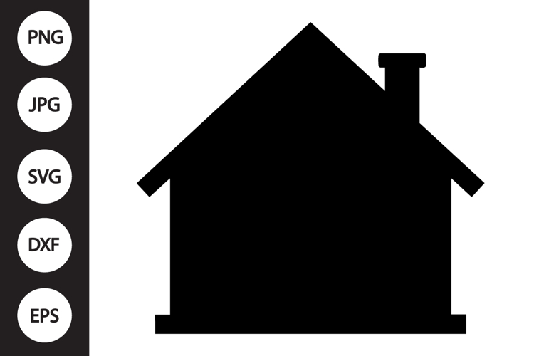House SIlhouette SVG Image 5