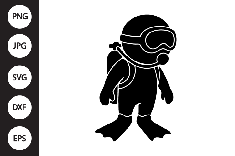 Diver SVG