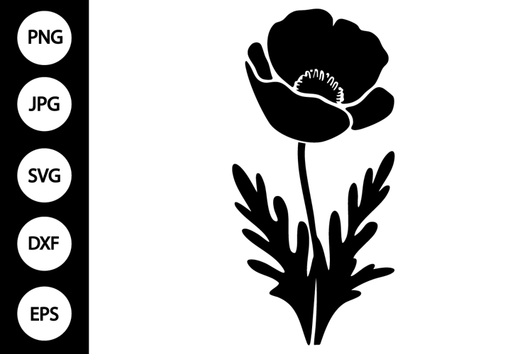 Flower Silhouette Image 11