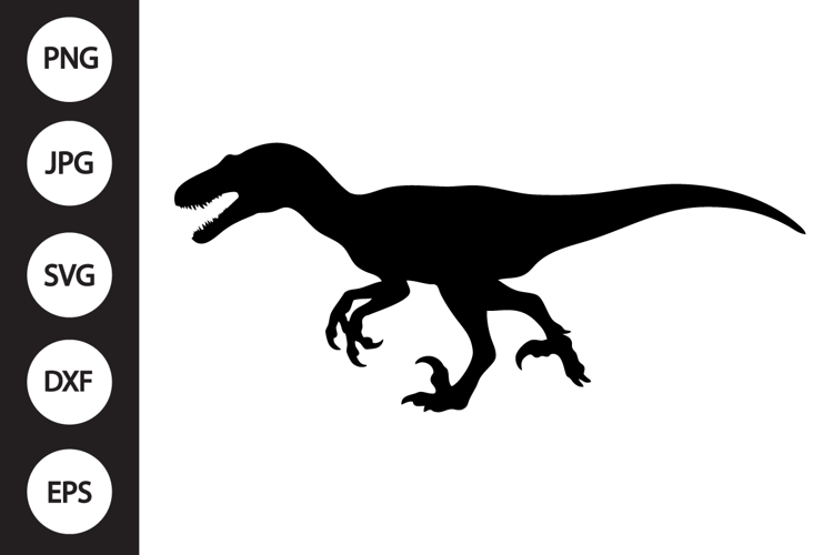 Velociraptor SVG example image 1