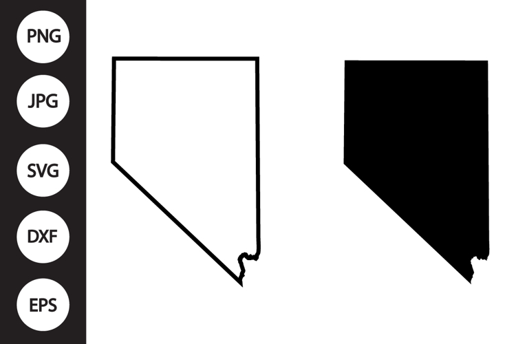 Nevada State SVG, Nevada State Clipart