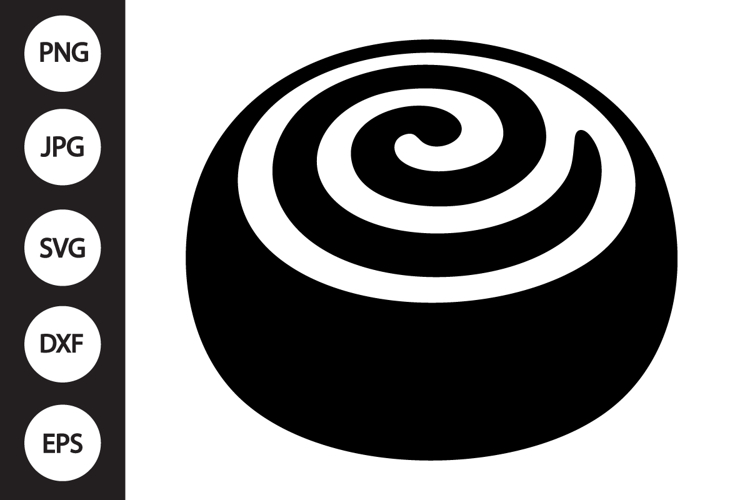 Cinnamon Roll Clipart Image 3