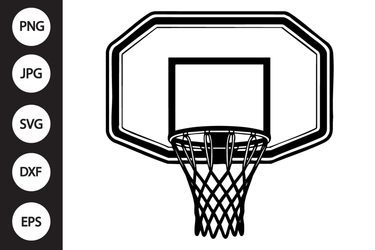 Basketball Hoop SVG