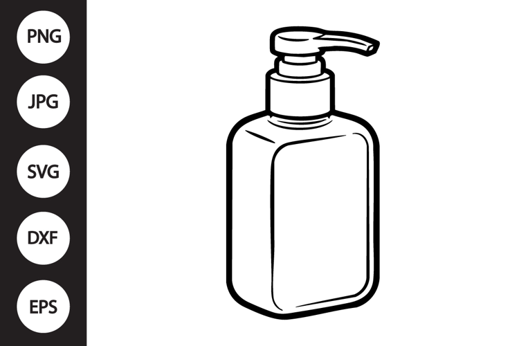 Hand Sanitizer SVG