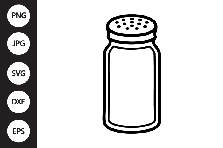 Salt Shaker SVG