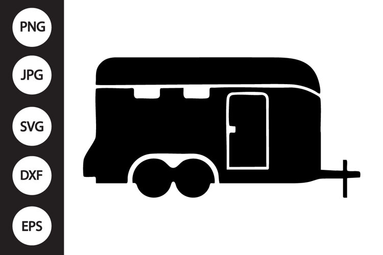 Horse Trailer SVG example image 1