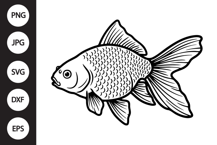 Gold Fish SVG