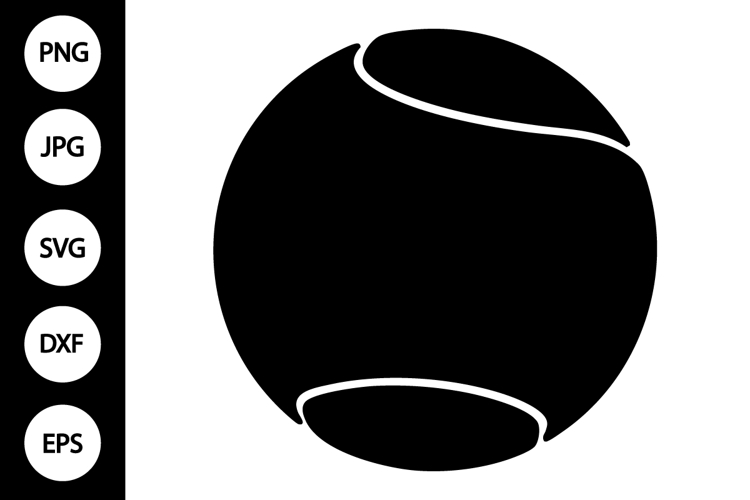 Tennis Ball Svg Image 7