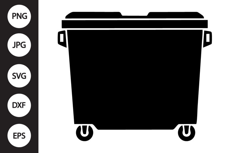 Dumpster SVG example image 1
