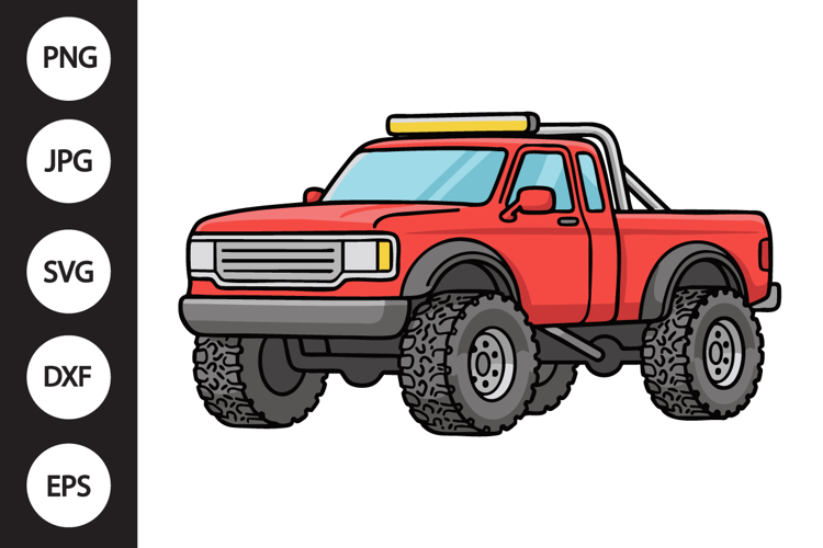 Off Road Truck SVG