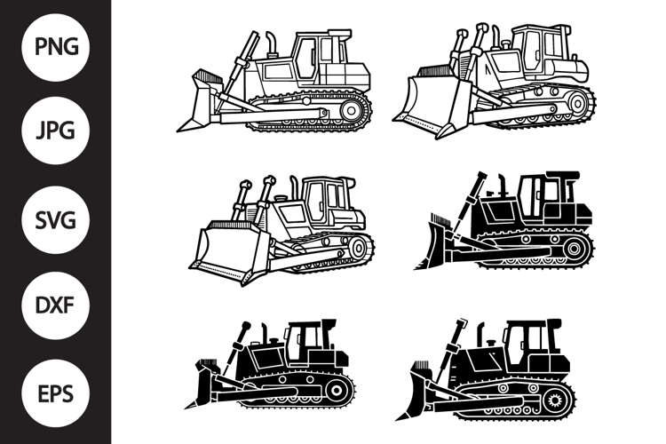 Bulldozer SVG
