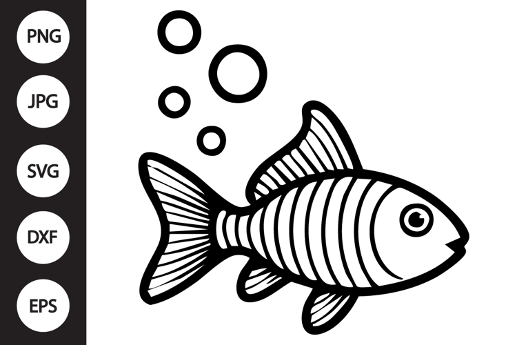 Fish Silhouette Svg Image 3
