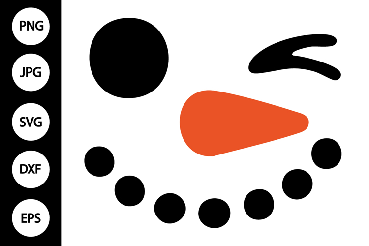 Silhouette Snowman Svg Image 20