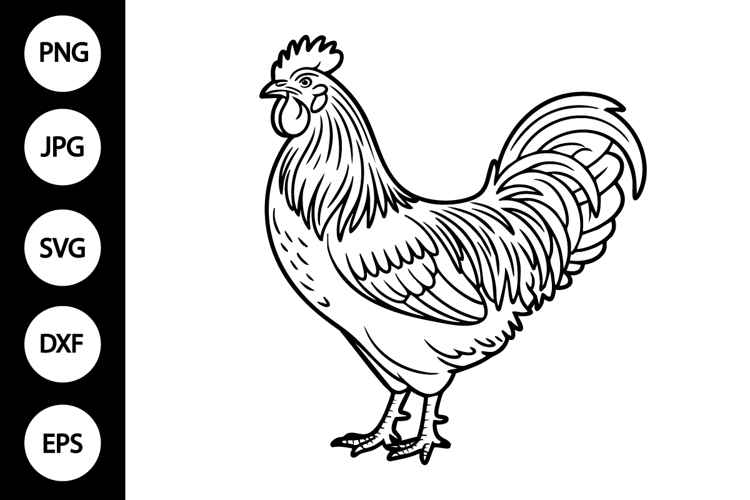 Rooster SVGs Image 8