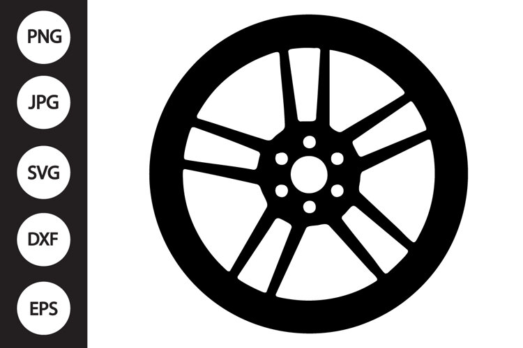 Car Rim SVG example image 1
