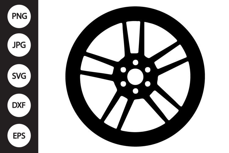 Car Rim SVG