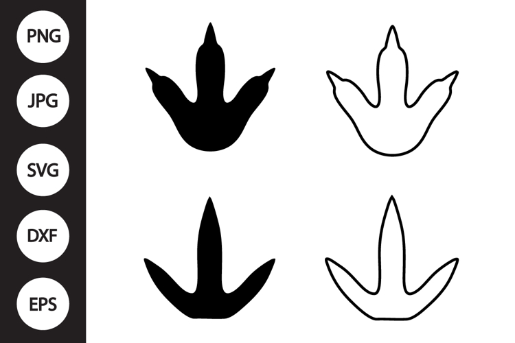Footprint Silhouette Image 3