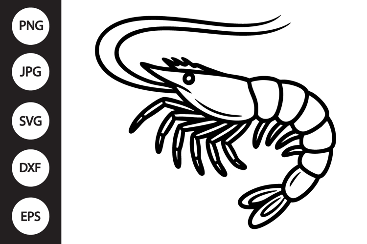 Shrimp Clipart Image 4