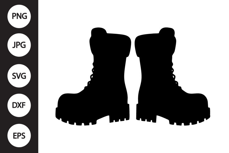 Winter Boots SVG example image 1