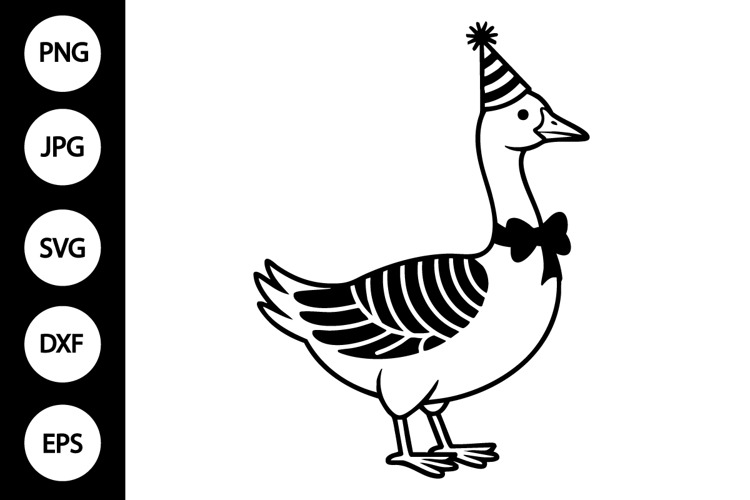 Goose Silhouette Image 9