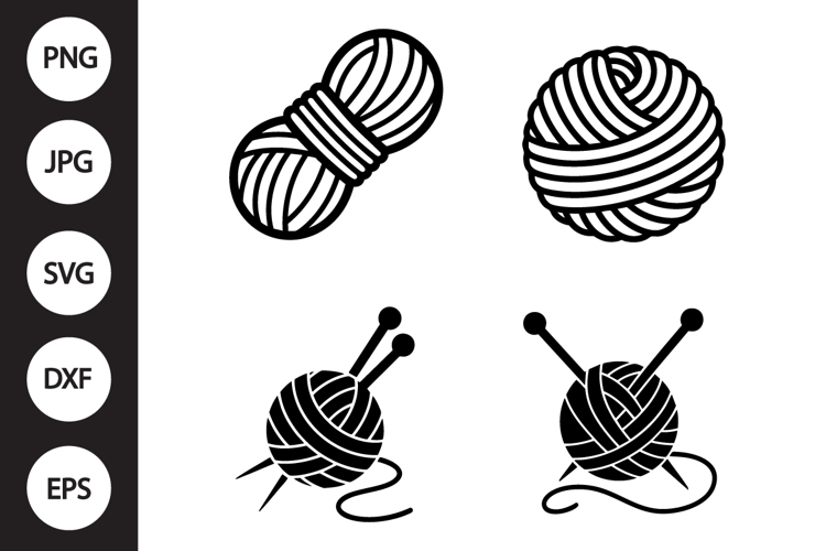 Yarn SVG, Yarn Clipart