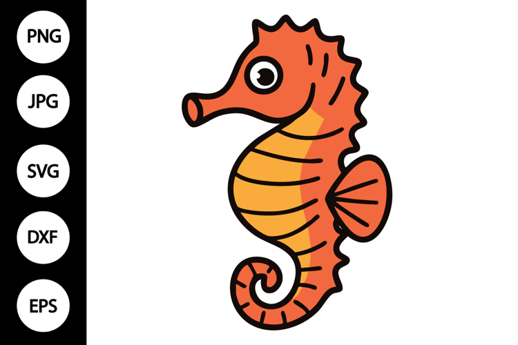 Seahorse Clipart Image 23
