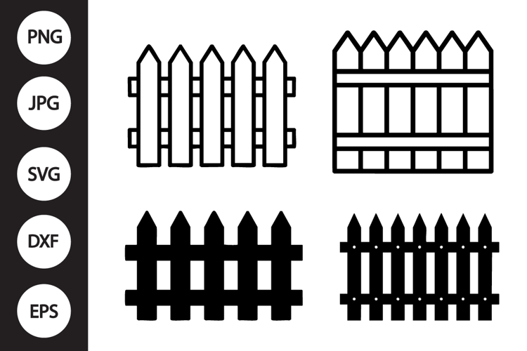 Fence Silhouette Image 8
