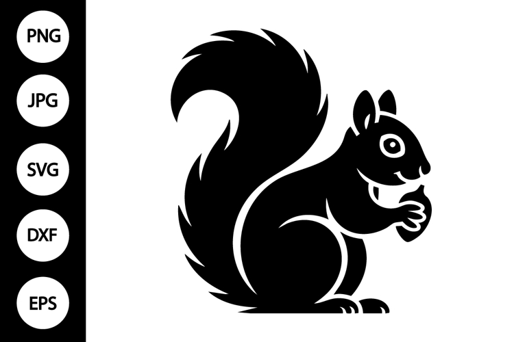 Squirrel Silhouette Image 2