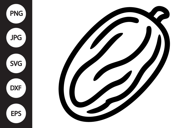 Dried Dates SVG example image 1