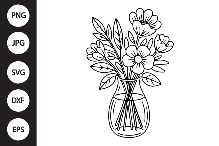 Vase Silhouette Image 12