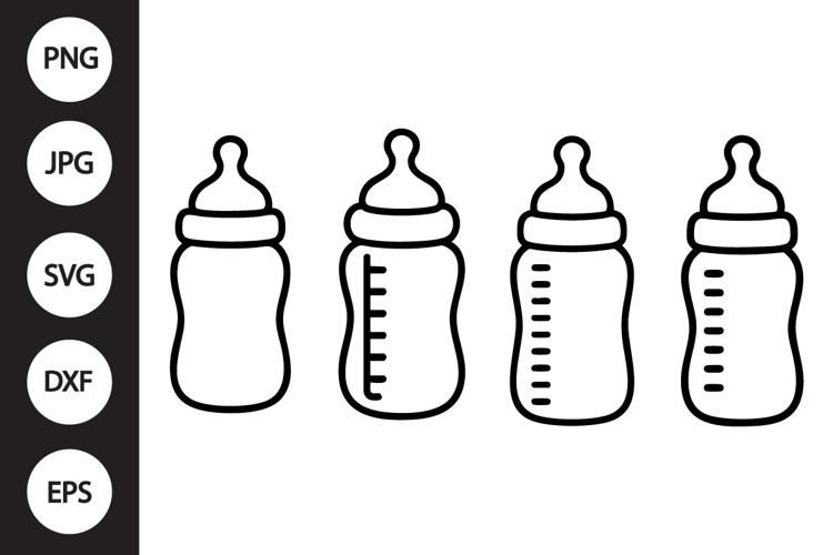 Baby Bottle SVGs