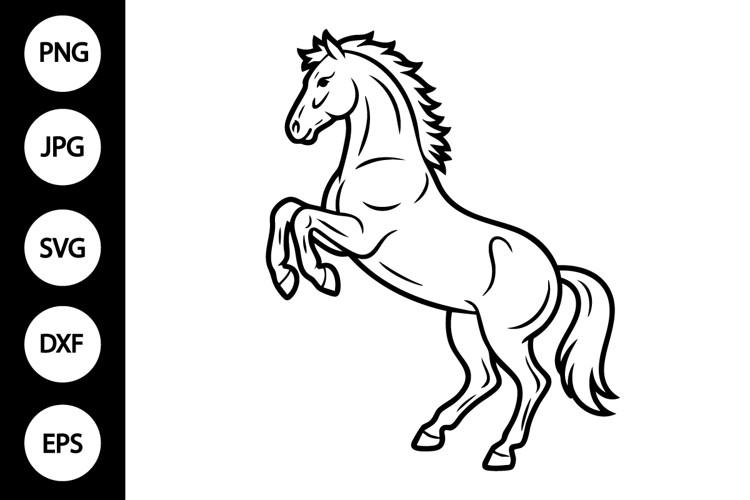 Horse Silhouette Svg Image 13