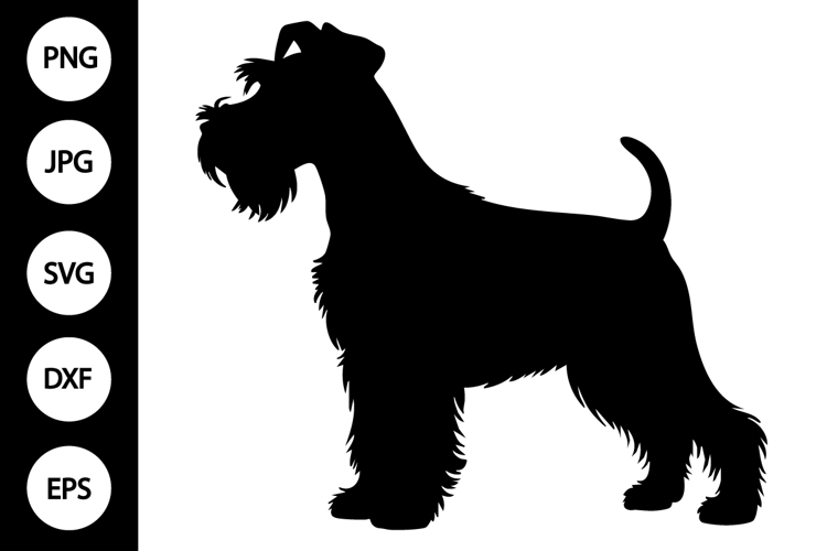 Schnauzer Dog SVG