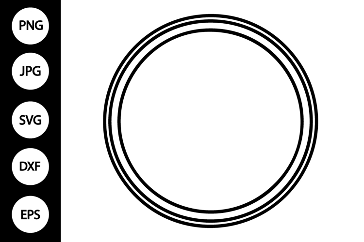 Double Circle Svg Image 5