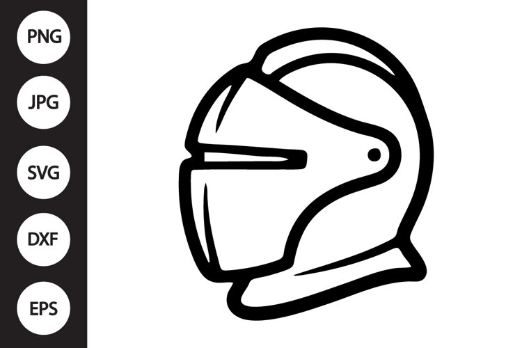 Knight Helmet SVG example image 1