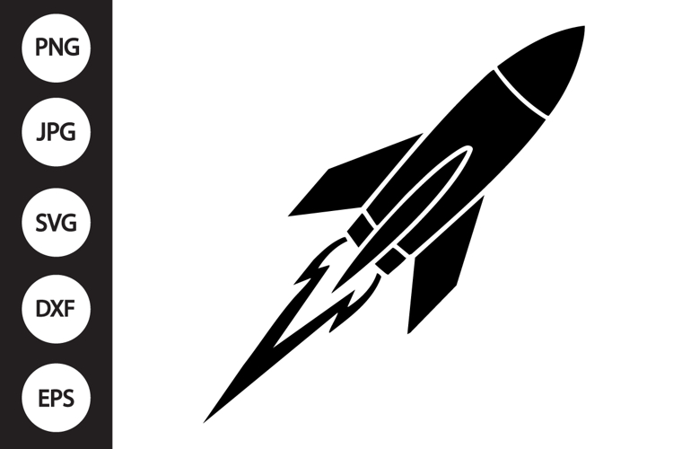 Rocket Ship Clipart Image 2