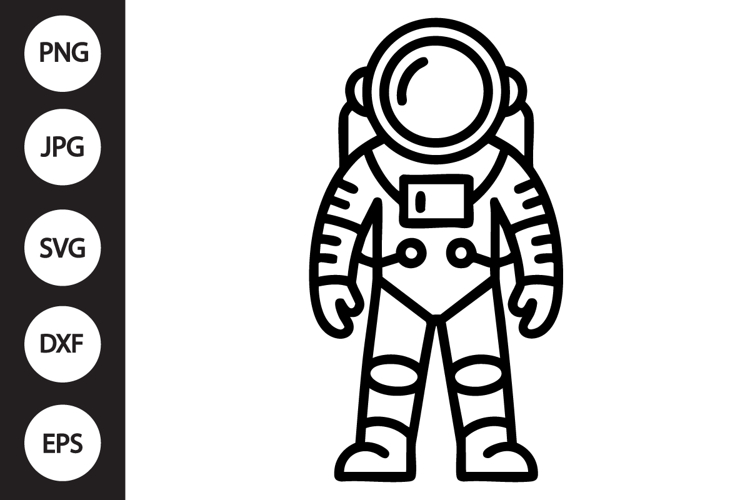 Astronaut Svg Image 6