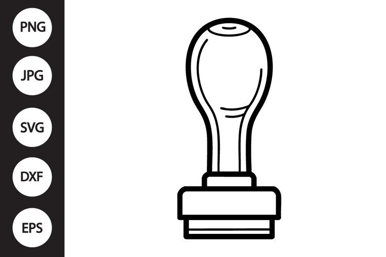 Rubber Stamp SVG example image 1