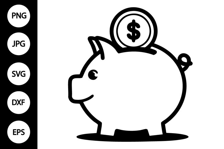 Piggy Bank SVG
