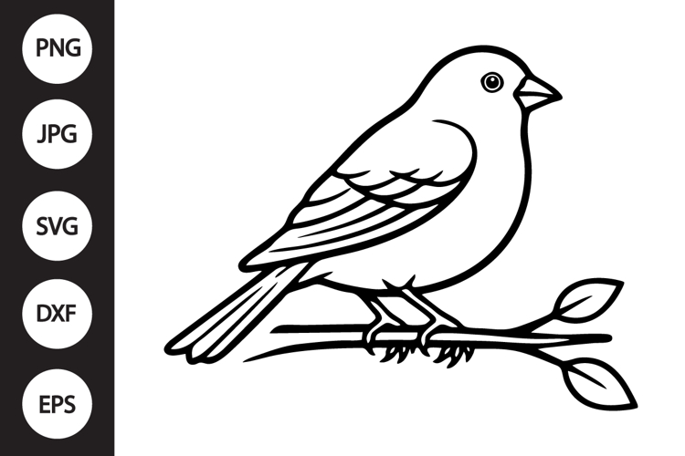Canary Bird SVG