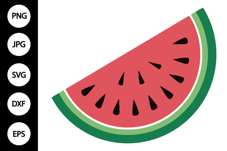 Watermelon Slice Clipart Image 8
