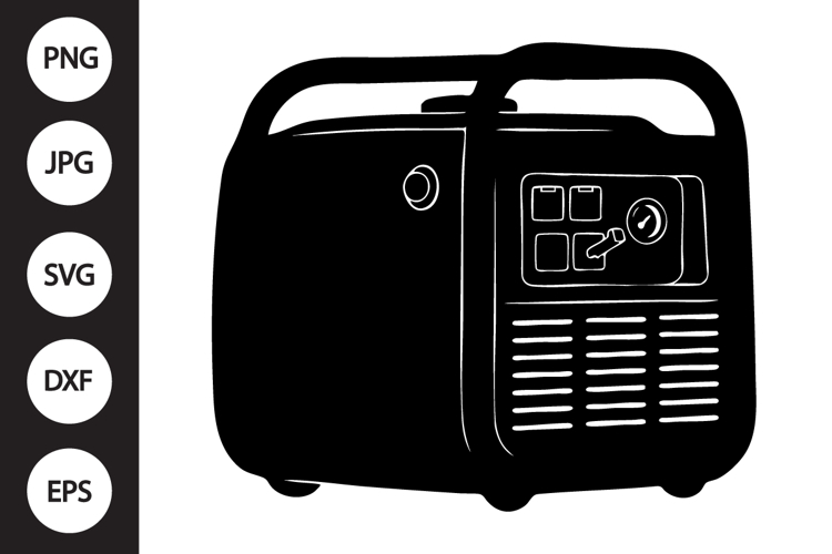 Portable Generator SVG