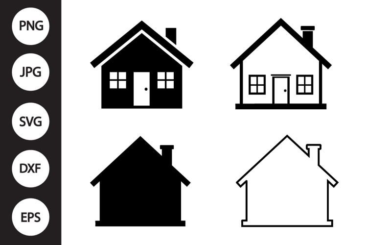 House Outline SVG