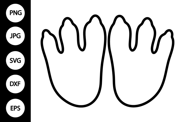Silhouette Dinosaur Clipart Image 8