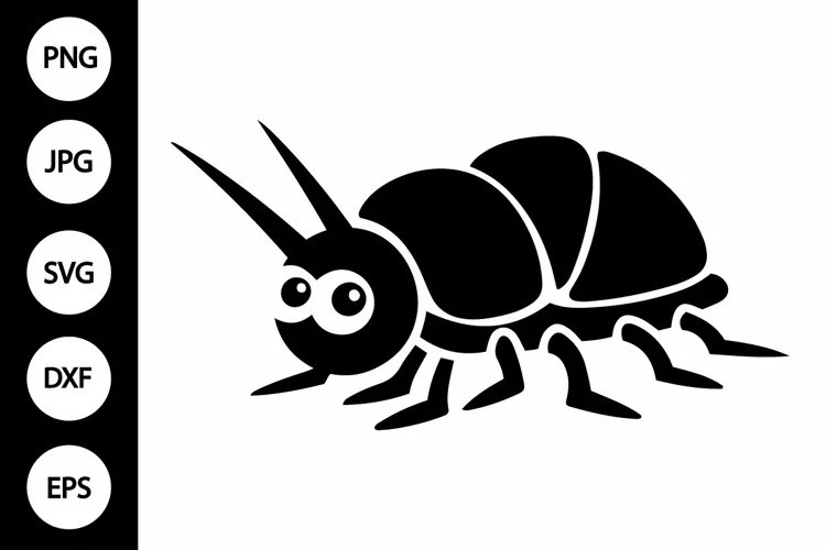 Silhouette Lice SVG