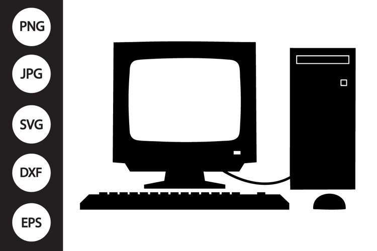 Computer Silhouette Image 7
