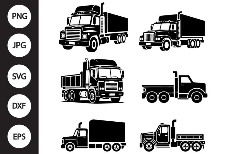 Truck Vector Image 3