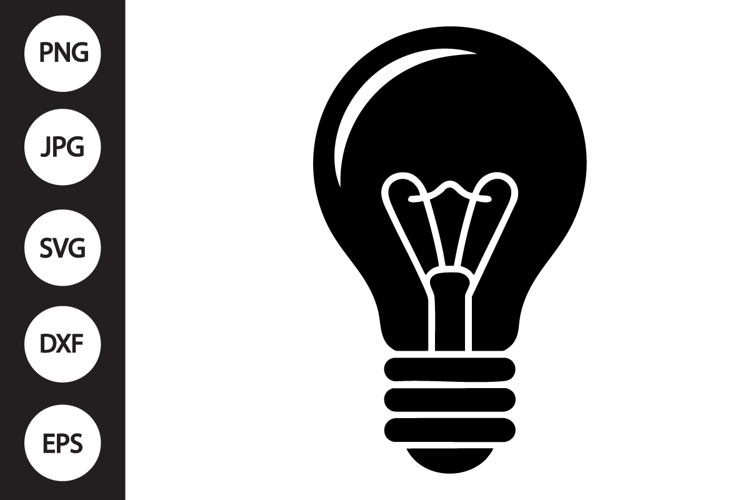 Light Bulb Silhouette Image 2