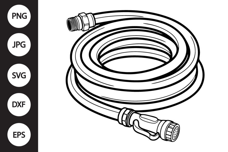 Garden Hose SVG example image 1